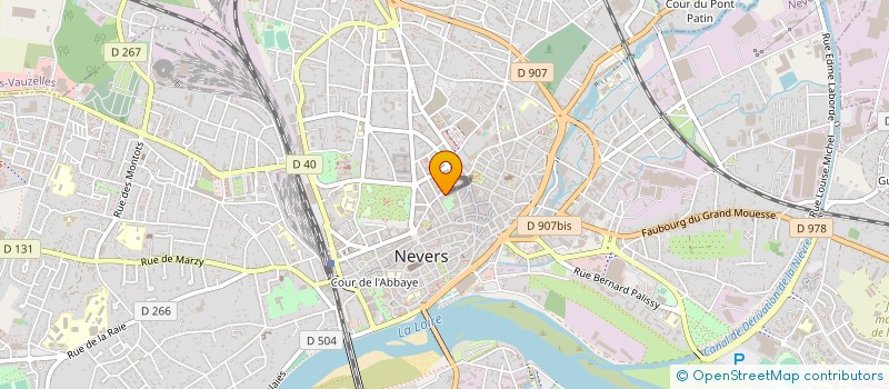localisation de l'entreprise MONSIEUR PHILIPPE CORDIN à NEVERS