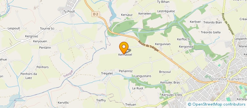 localisation de l'entreprise MONSIEUR PHILIPPE CORFA  PLONEOUR LANVERN