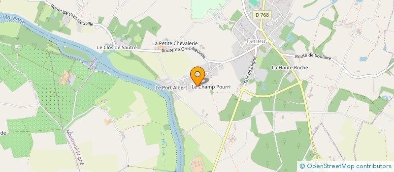 localisation de l'entreprise MONSIEUR PHILIPPE CORNEE à FENEU