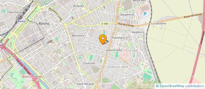 localisation de l'entreprise MONSIEUR PHILIPPE CORNEILLIEZ  REIMS