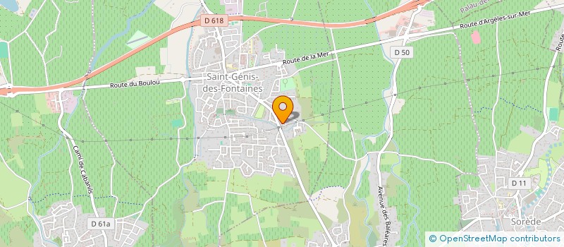 localisation de l'entreprise MONSIEUR PHILIPPE CORNET  SAINT-GENIS-DES-FONTAINES