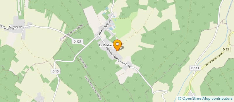 localisation de l'entreprise MONSIEUR PHILIPPE CORNUET  CHENNEGY