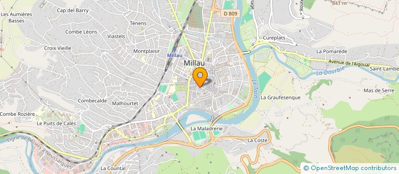 localisation de l'entreprise MONSIEUR PHILIPPE CORP à MILLAU