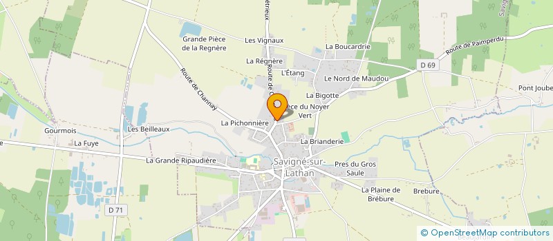 localisation de l'entreprise MONSIEUR PHILIPPE CORREARD  HOMMES