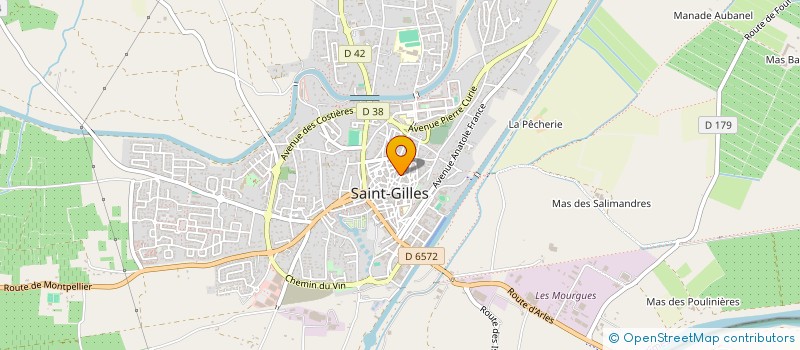 localisation de l'entreprise MONSIEUR PHILIPPE CORSI  SAINT-GILLES