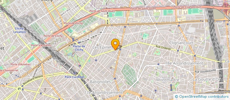 localisation de l'entreprise MONSIEUR PHILIPPE COSSERON  PARIS