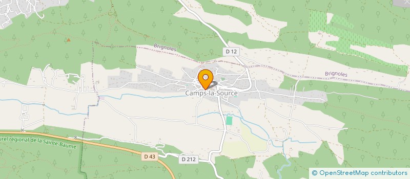 localisation de l'entreprise MONSIEUR PHILIPPE COSTA  CAMPS-LA-SOURCE