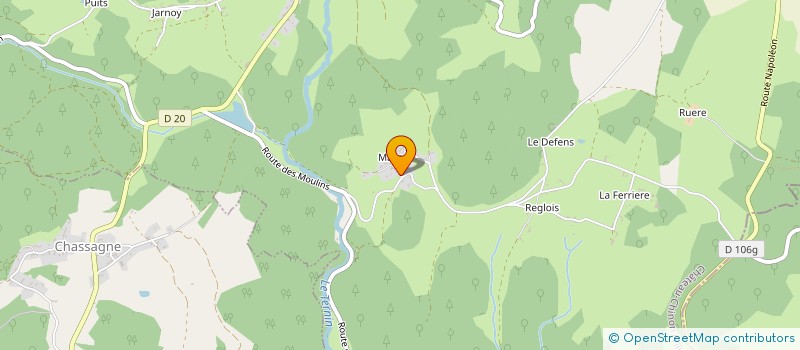 localisation de l'entreprise MONSIEUR PHILIPPE COSTA  SAINT-AGNAN