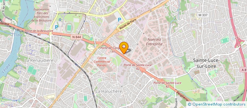 localisation de l'entreprise MONSIEUR PHILIPPE COSTE  NANTES