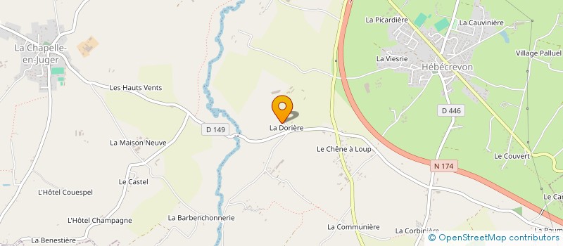 localisation de l'entreprise MONSIEUR PHILIPPE COSTENTIN  THEREVAL