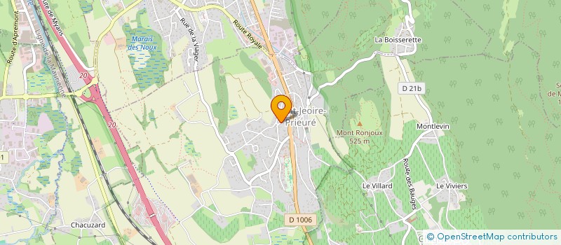 localisation de l'entreprise MONSIEUR PHILIPPE COTIN  SAINT-JEOIRE-PRIEURE