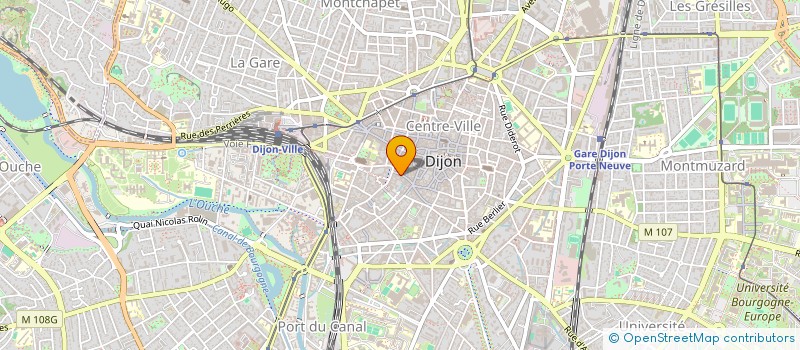 localisation de l'entreprise MONSIEUR PHILIPPE COTTET à DIJON