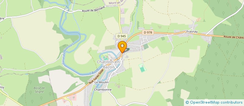 localisation de l'entreprise MONSIEUR PHILIPPE COTTIN à CHATILLON-EN-BAZOIS