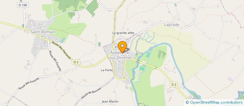 localisation de l'entreprise MONSIEUR PHILIPPE COUCHOURON à AUBETERRE-SUR-DRONNE