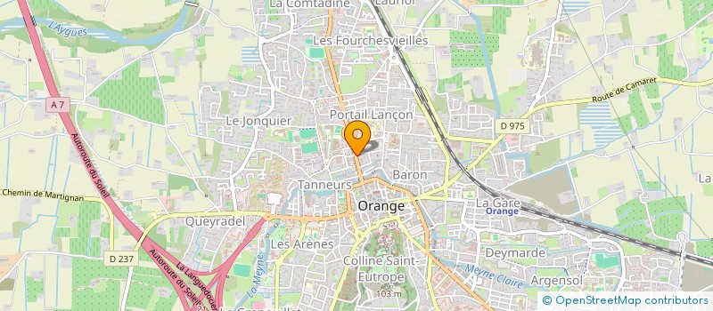 localisation de l'entreprise MONSIEUR PHILIPPE COUDERC  ORANGE