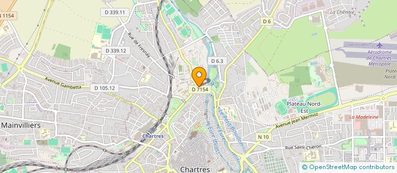localisation de l'entreprise MONSIEUR PHILIPPE COUDRY à CHARTRES
