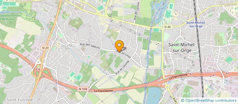 localisation de l'entreprise MONSIEUR PHILIPPE COULAMY à LONGPONT-SUR-ORGE