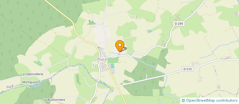 localisation de l'entreprise MONSIEUR PHILIPPE COULON  LA BACONNIERE