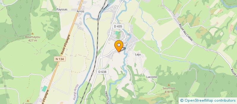 localisation de l'entreprise MONSIEUR PHILIPPE COULON  EYSUS