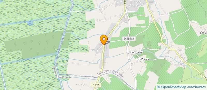 localisation de l'entreprise MONSIEUR PHILIPPE COURJEAUD à SAINT-CIERS-SUR-GIRONDE