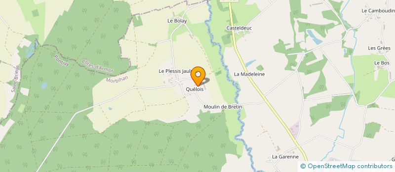 localisation de l'entreprise MONSIEUR PHILIPPE COURTEL à FORGES DE LANOUEE