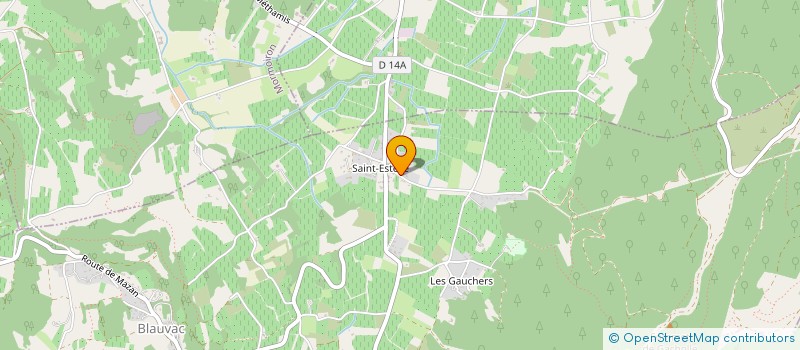 localisation de l'entreprise MONSIEUR PHILIPPE COURTILLAT à BLAUVAC