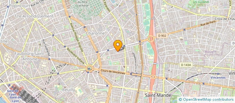 localisation de l'entreprise MONSIEUR PHILIPPE COURTIN à PARIS