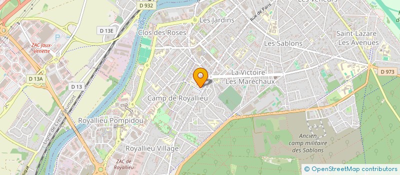 localisation de l'entreprise MONSIEUR PHILIPPE COURTISSE à COMPIEGNE