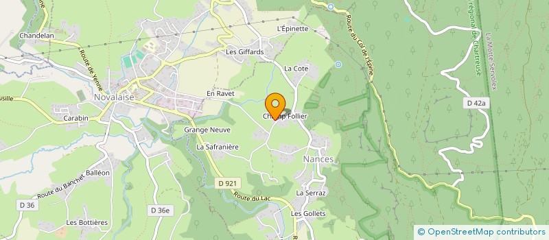 localisation de l'entreprise MONSIEUR PHILIPPE COURTOIS à NANCES