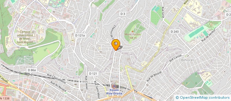 localisation de l'entreprise MONSIEUR PHILIPPE COURVILLE à ROUEN