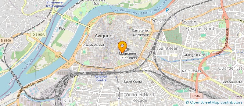 localisation de l'entreprise MONSIEUR PHILIPPE COUSIN  AVIGNON