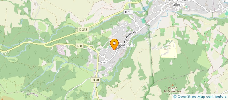 localisation de l'entreprise MONSIEUR PHILIPPE COUSSANTIEN à SAINT-SATURNIN