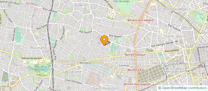 localisation de l'entreprise MONSIEUR PHILIPPE COUSSY à BORDEAUX