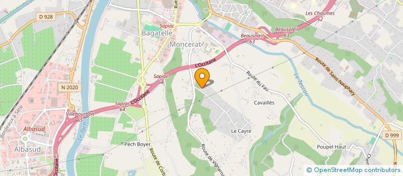 localisation de l'entreprise MONSIEUR PHILIPPE COUTURIER à MONTAUBAN