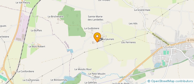 localisation de l'entreprise MONSIEUR PHILIPPE COUVIN à SOUDAN
