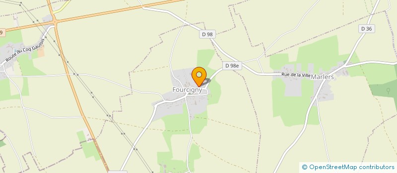 localisation de l'entreprise MONSIEUR PHILIPPE COUVREUR  LIGNIERES-CHATELAIN