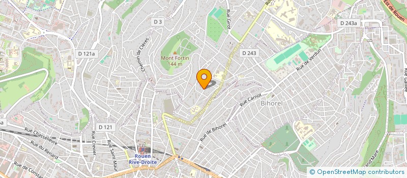 localisation de l'entreprise MONSIEUR PHILIPPE COUVREUR à BOIS-GUILLAUME