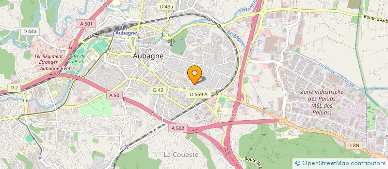 localisation de l'entreprise MONSIEUR PHILIPPE COVES à AUBAGNE