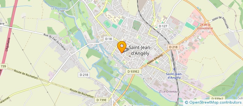 localisation de l'entreprise MONSIEUR PHILIPPE CREAC'H  SAINT-JEAN-D'ANGELY