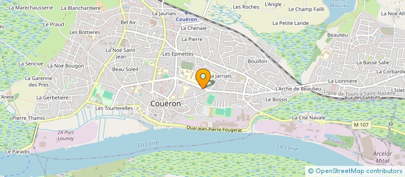 localisation de l'entreprise MONSIEUR PHILIPPE CREMET à COUERON
