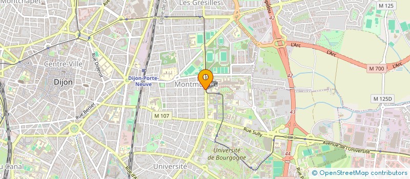 localisation de l'entreprise MONSIEUR PHILIPPE CREMONA à DIJON