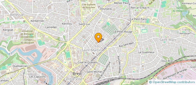 localisation de l'entreprise MONSIEUR PHILIPPE CRENN à BREST