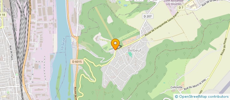 localisation de l'entreprise MONSIEUR PHILIPPE CRESPI  BELBEUF