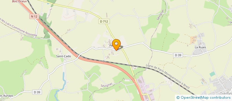 localisation de l'entreprise MONSIEUR PHILIPPE CRESTEL  SEVIGNAC