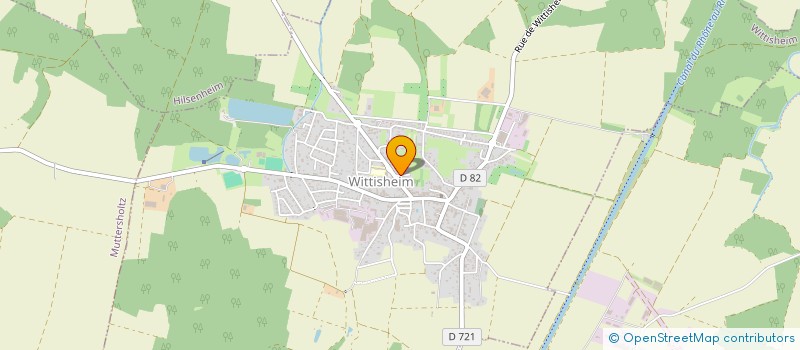 localisation de l'entreprise MONSIEUR PHILIPPE CRIQUI  WITTISHEIM
