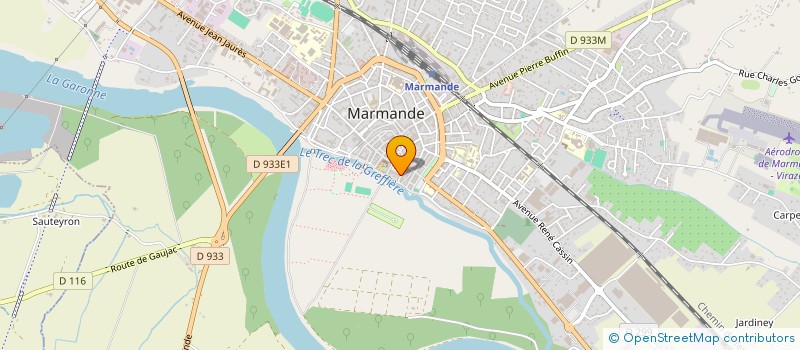 localisation de l'entreprise MONSIEUR PHILIPPE CRISTINI à MARMANDE
