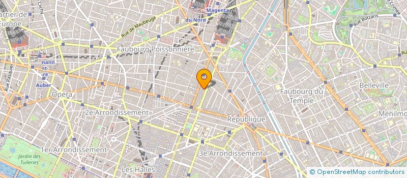 localisation de l'entreprise MONSIEUR PHILIPPE CROCHET  PARIS 10