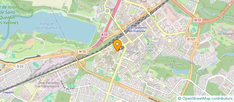 localisation de l'entreprise MONSIEUR PHILIPPE CROS  MONTIGNY-LE-BRETONNEUX