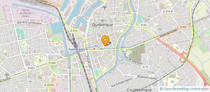 localisation de l'entreprise MONSIEUR PHILIPPE CROSKE à DUNKERQUE