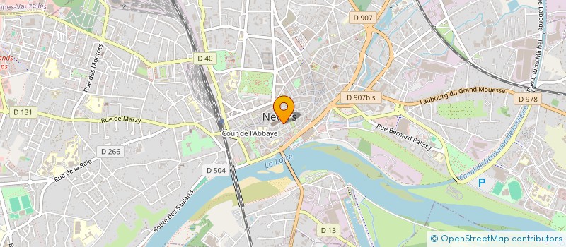 localisation de l'entreprise MONSIEUR PHILIPPE CRUSSOL à NEVERS